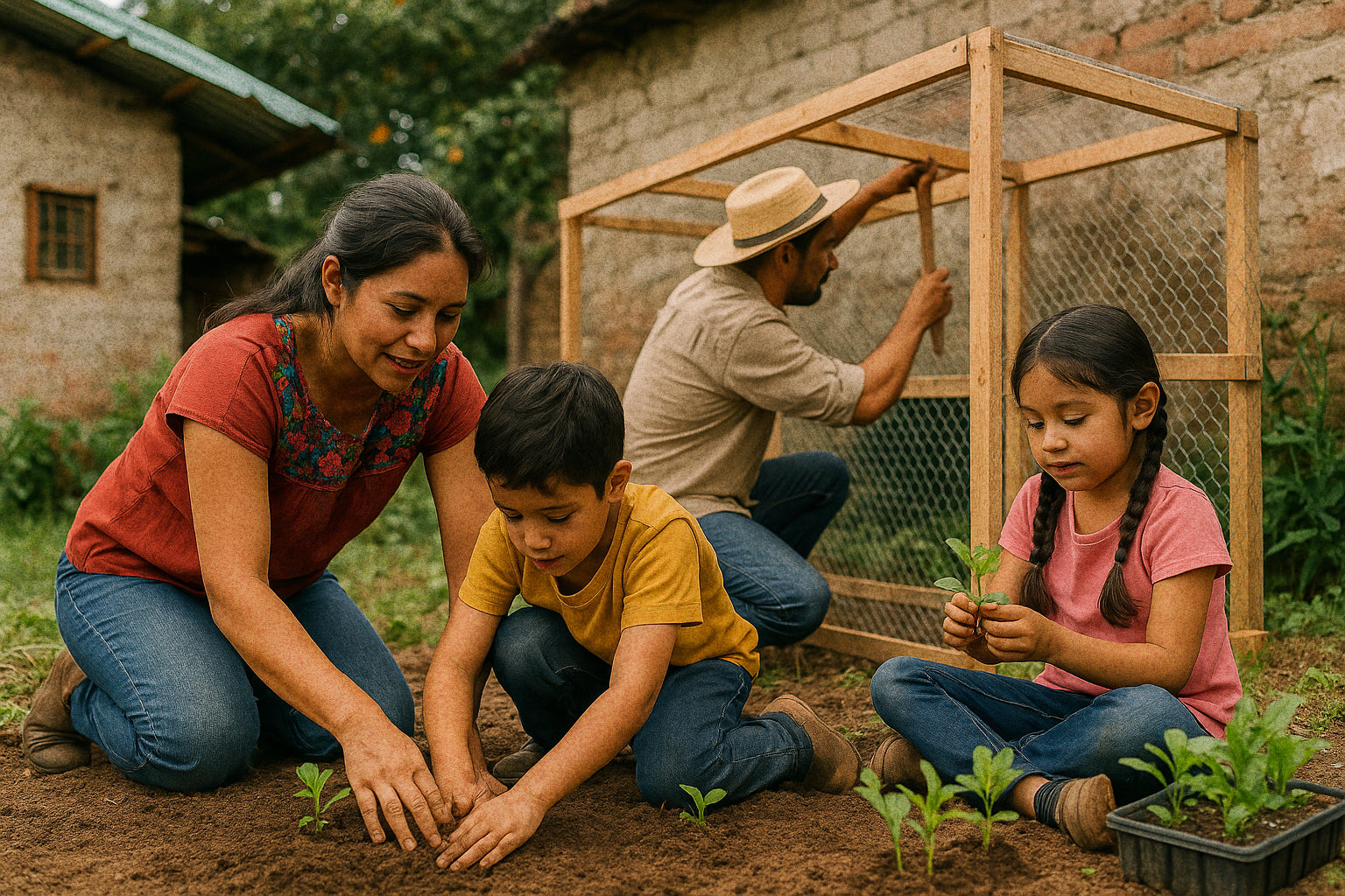 Vivir con menos, producir más: el cambio empieza desde el patio